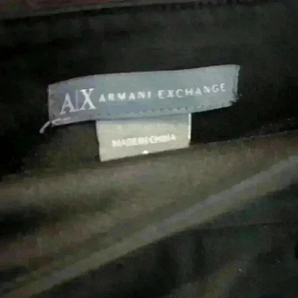 Armani Exchange Women's Black Pencil Skirt Back Zip, Zip Pockets Cotton - size 2 - Picture 4 of 7